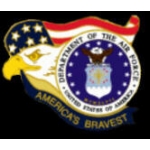 AMERICAS BRAVEST US AIR FORCE PIN